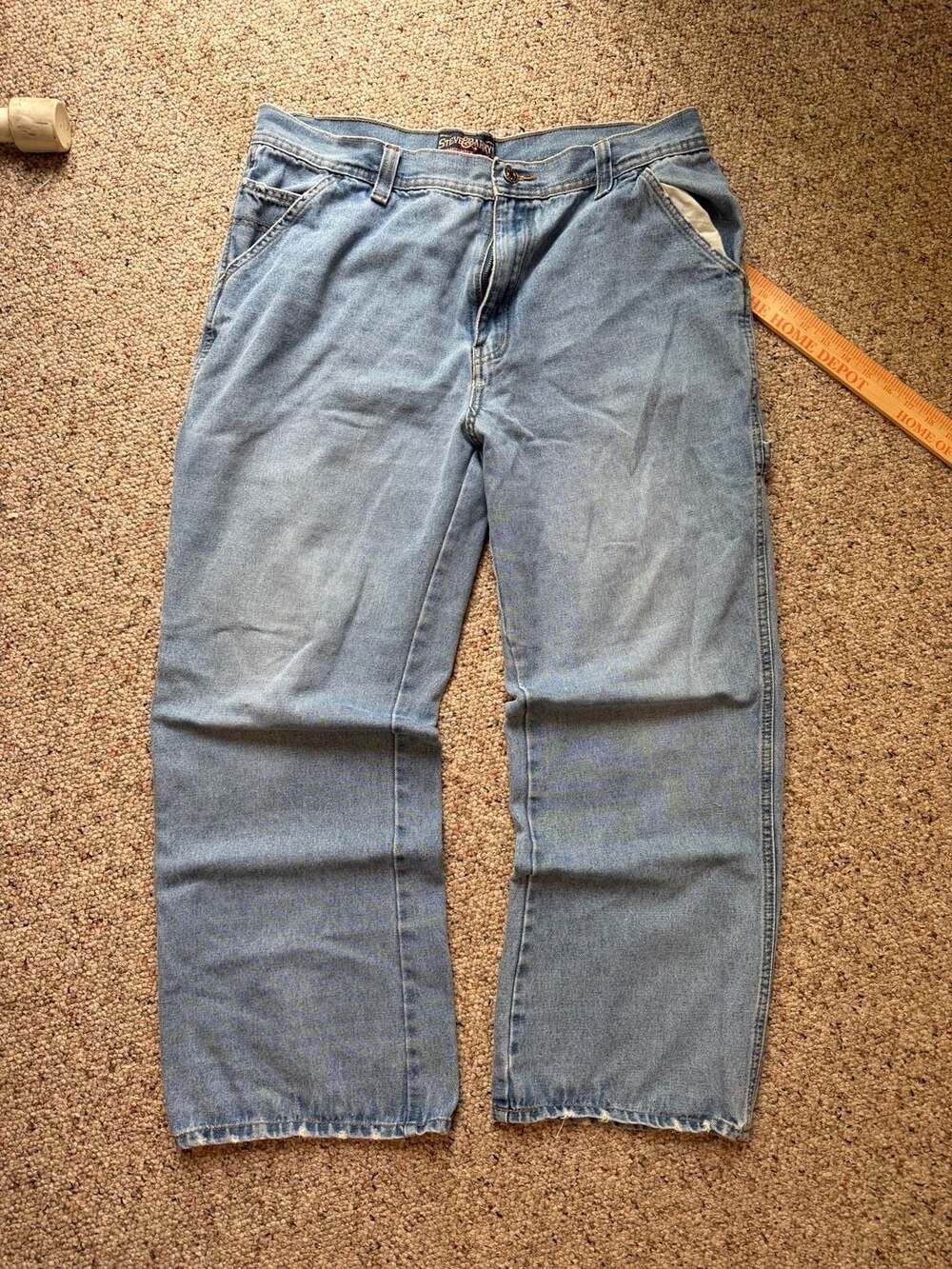 Steve &‎ Barry's Vintage Denim Carpenter Pants 36x30
